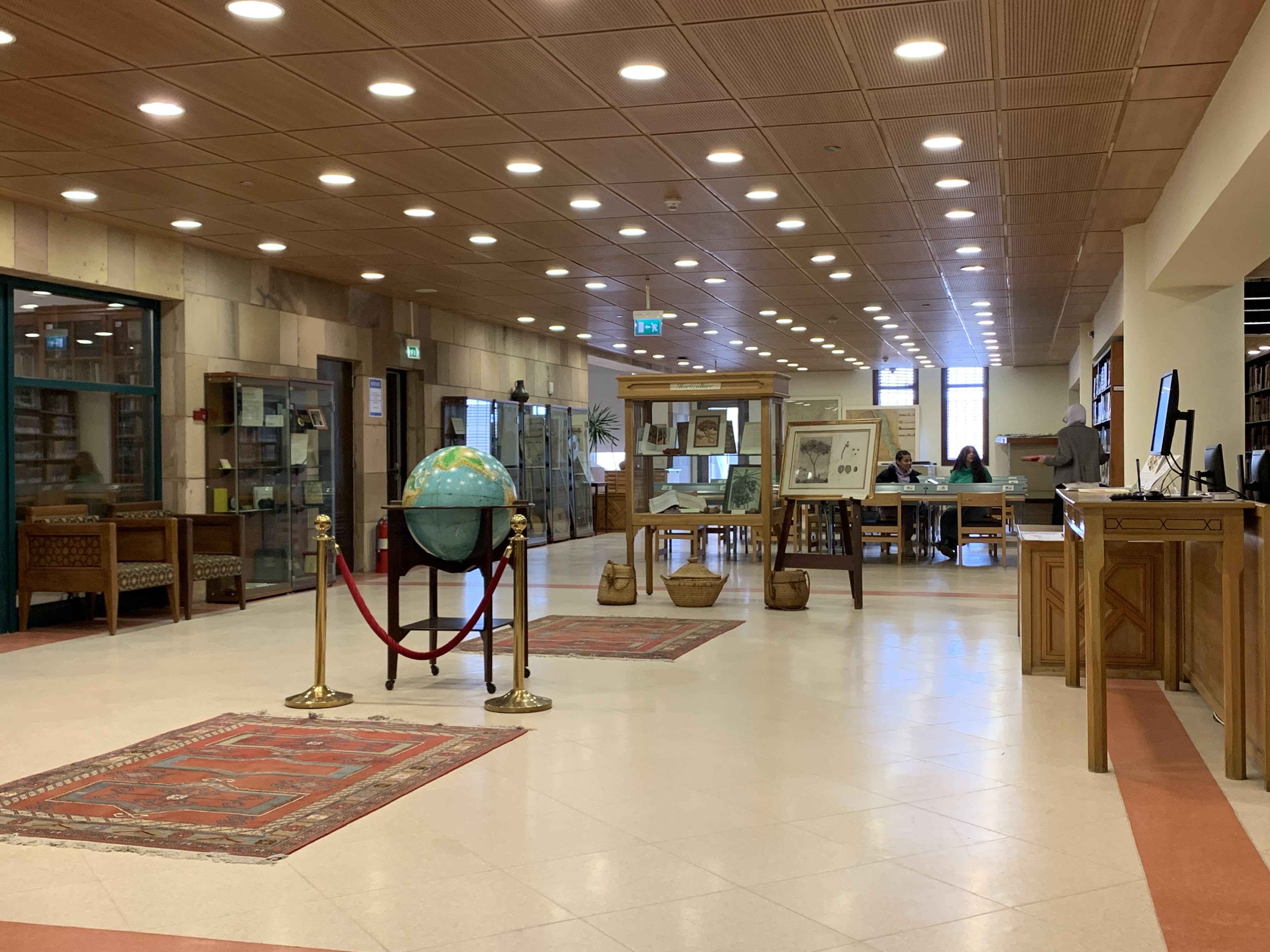 rare books and special collections library interior view