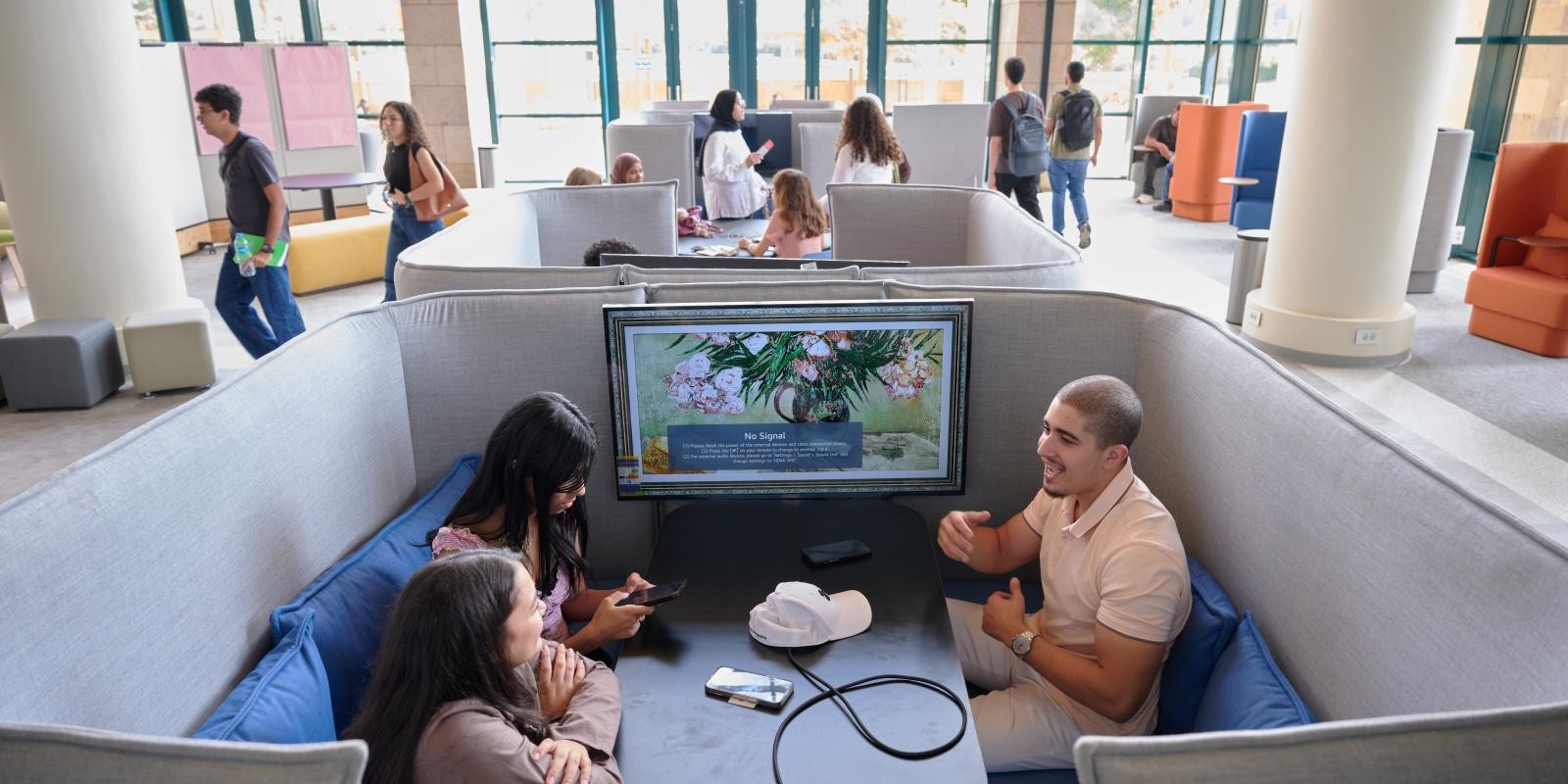 new library revamped spaces