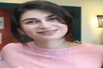 Girl smiling